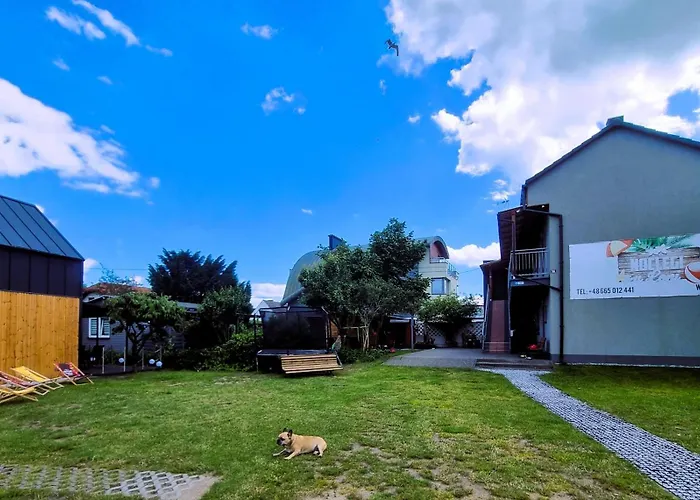 U Loni- W Zacisznym Centrum Nad Morzem Z Parkingiem Lägenhet